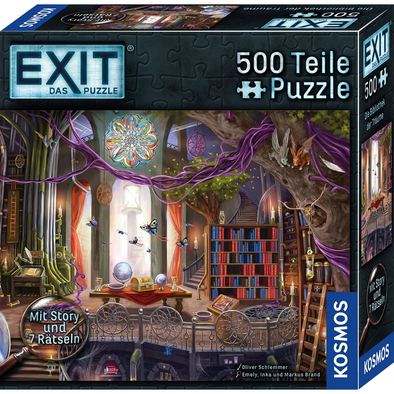 Kosmos EXIT - Das Puzzle: Die Bibliothek der Träume 500 Teile