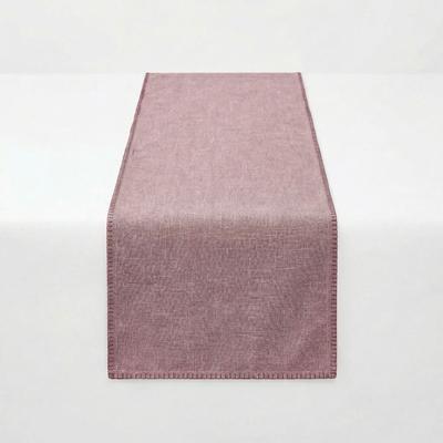 Tischläufer OTTO HOME "Tischläufer rose 45x150cm", rosa, 1 Stk., rechteckig, Baumwolle, Tischdecken