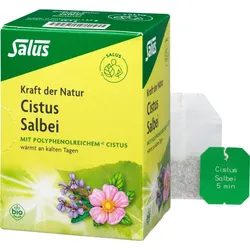 Cistus Salbei Kräutertee kraft der Natur Salus 15 ST