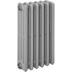 ASW DIN-Gussradiator Berlin grundiert, 14 Glieder, BH 680 NA 600 BL 840 BT 160