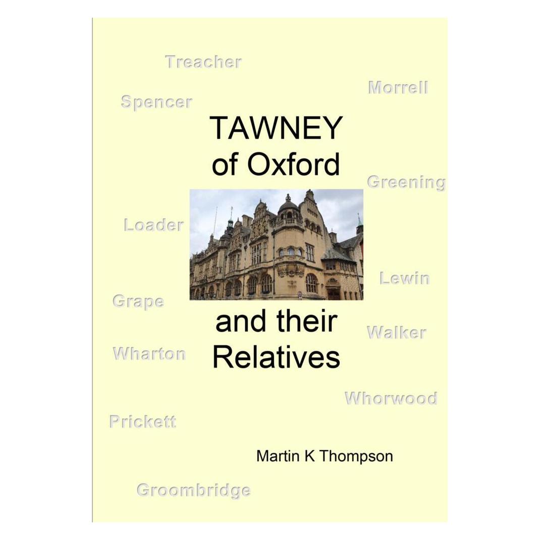 Various Publishers TAWNEY of Oxford (Martin K Thompson) (56907817)
