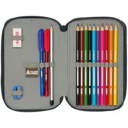 Safta, Etui, Real Madrid 25/26 double pencil case 29pcs