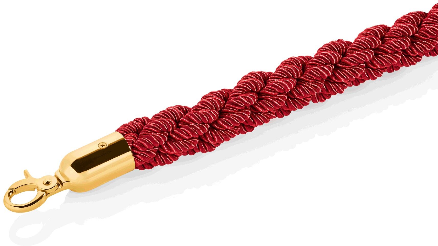 Tirolix Corda Attorcigliata 150 cm Oro/Rosso
