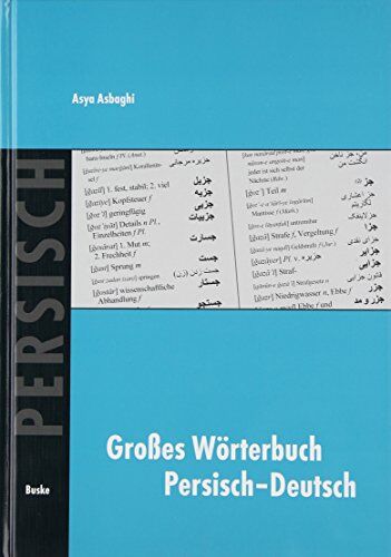 Asya Asbaghi - Grosses Wörterbuch Persisch-Deutsch - Preis vom 10.10.2026 11:48:34 h