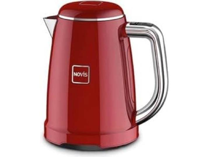 Novis Wasserkocher KTC1 (Rot), 6114.2.20