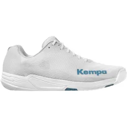 Kempa, Damen, Hallenschuhe, Hallen-Sport-Schuhe Wing 2.0 W (43), Weiss