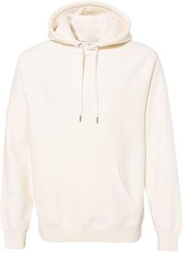 Independent Trading Co. IND5000P Legend Premium Heavyweight Cross-Grain Hooded Sweatshirt in Bone size Small   Cotton/Polyester Blend