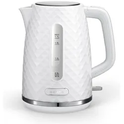 Eldom C280B Wasserkocher ELLI Inhalt 1 7 l Leistung 2200 W schwarz strix weiss, Wasserkocher, Weiss