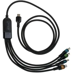 Onit 4 in 1 USB Kabel (1.20 m, USB 2.0, 100 W), USB Kabel
