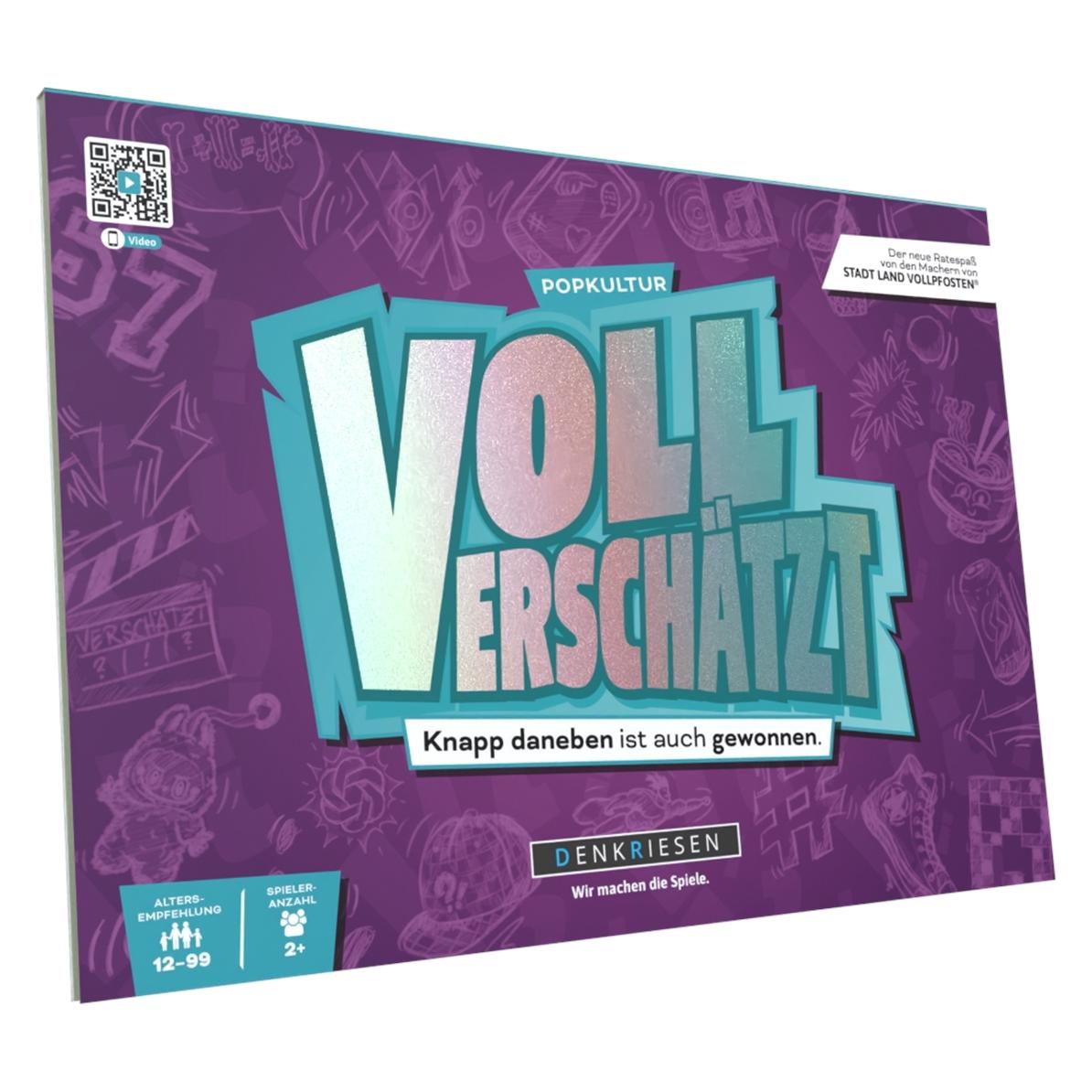 Denkriesen VOLL VERSCHÄTZT Popkultur Edition - Knapp daneben ist auch gewonnen (Deutsch) (VV2039)