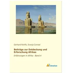 Beiträge zur Entdeckung und Erforschung Afrikas, Ratgeber von Gerhard Rohlfs