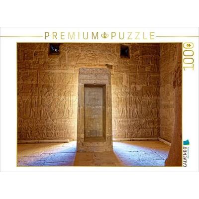 CALVENDO Puzzle Schrein im Tempel von Dakka | 1000 Teile Lege-Größe 64x48cm Foto-Puzzle für glückliche Stunden