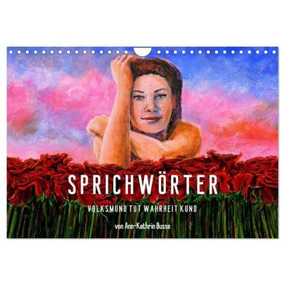 Sprichwörter (Wandkalender 2027 DIN A4 quer), CALVENDO Monatskalender