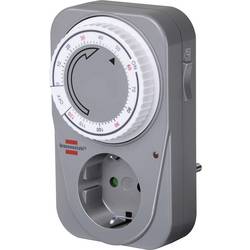 Brennenstuhl 1506590 Steckdosen-Timer analog Tagesprogramm 1 , 120 min 3680 W IP20