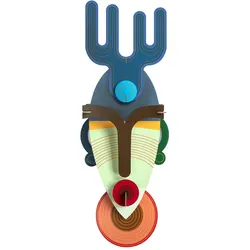 WANDDEKO Dakar-Maske 15/5 cm