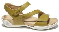 Wide Width Women's Denia Sandal by Hälsa in Kiwi (Size 10 W)