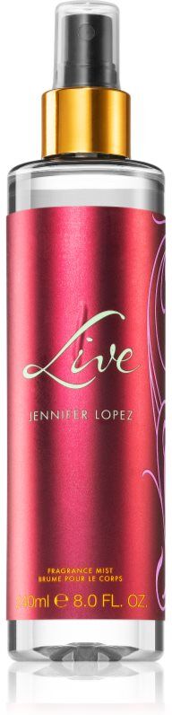 Jennifer Lopez Live Body Spray for Women 240 ml