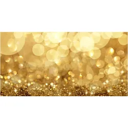 CoverYourDesk, Unterlage, Schreibtischunterlage Funkelndes Gold