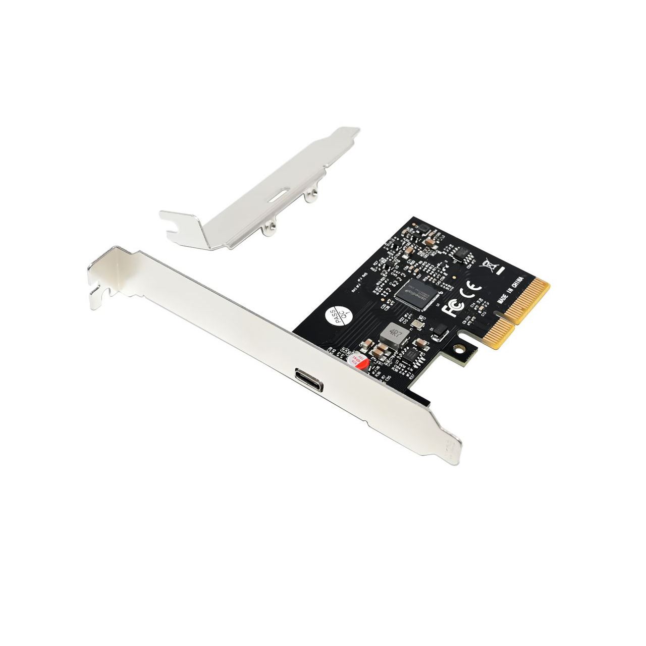 Conceptronic PCI Express Card 1xPort 2xUSB 3.2 Gen2 Typ-C gr