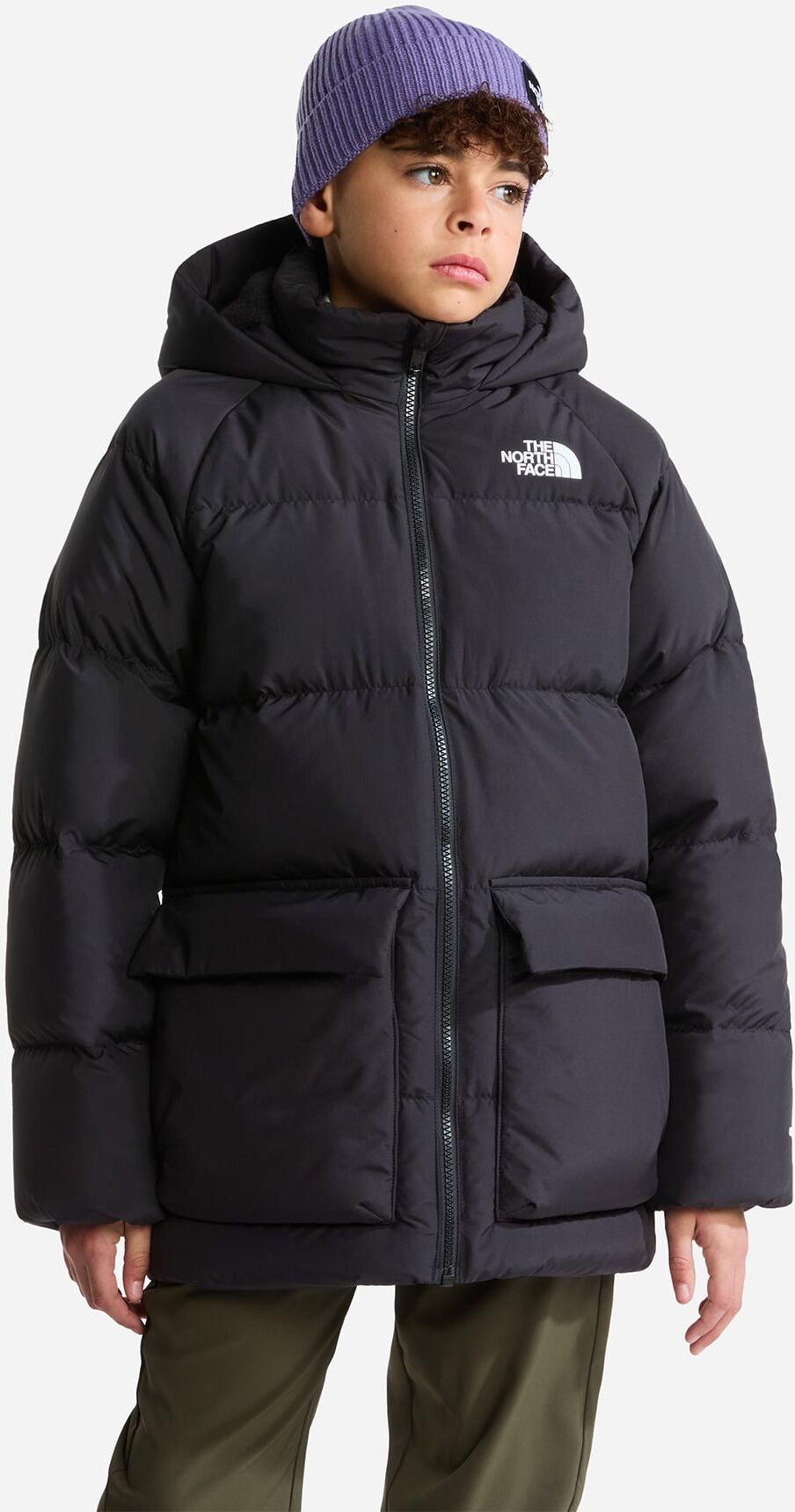The North Face North Down Jr - Piumino - Nero 10ANNI