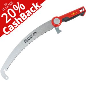 Wolf-Garten Astsäge Power Cut SAW PRO 370,Handsäge, 20% Cashback, für Multi-Star System, Sägeblattlänge 37cm