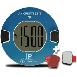 OOONO Park (blau) & Ersatzmagneten Set, Automatische Parkscheibe