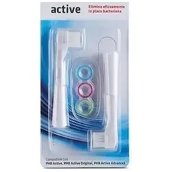 PHB, Zahnbürstenkopf, Elektrischer Zahnbürstenkopf Active Adult - 2er-Pack (2x)