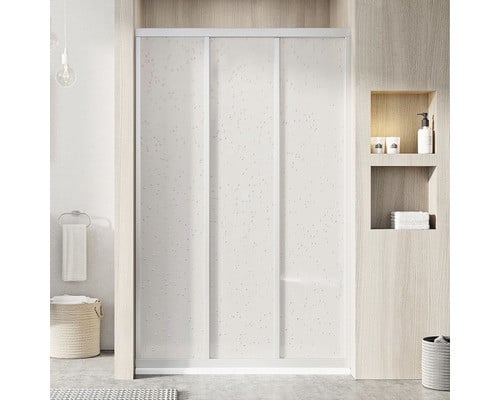 RAVAK Douchedeur ASDP3-100, wit + parelmoer, Hoogte: 198 cm