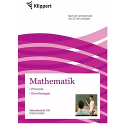 Prozente - Zuordnungen, Schulbücher von Johanna Harnischfeger, Heiner Juen