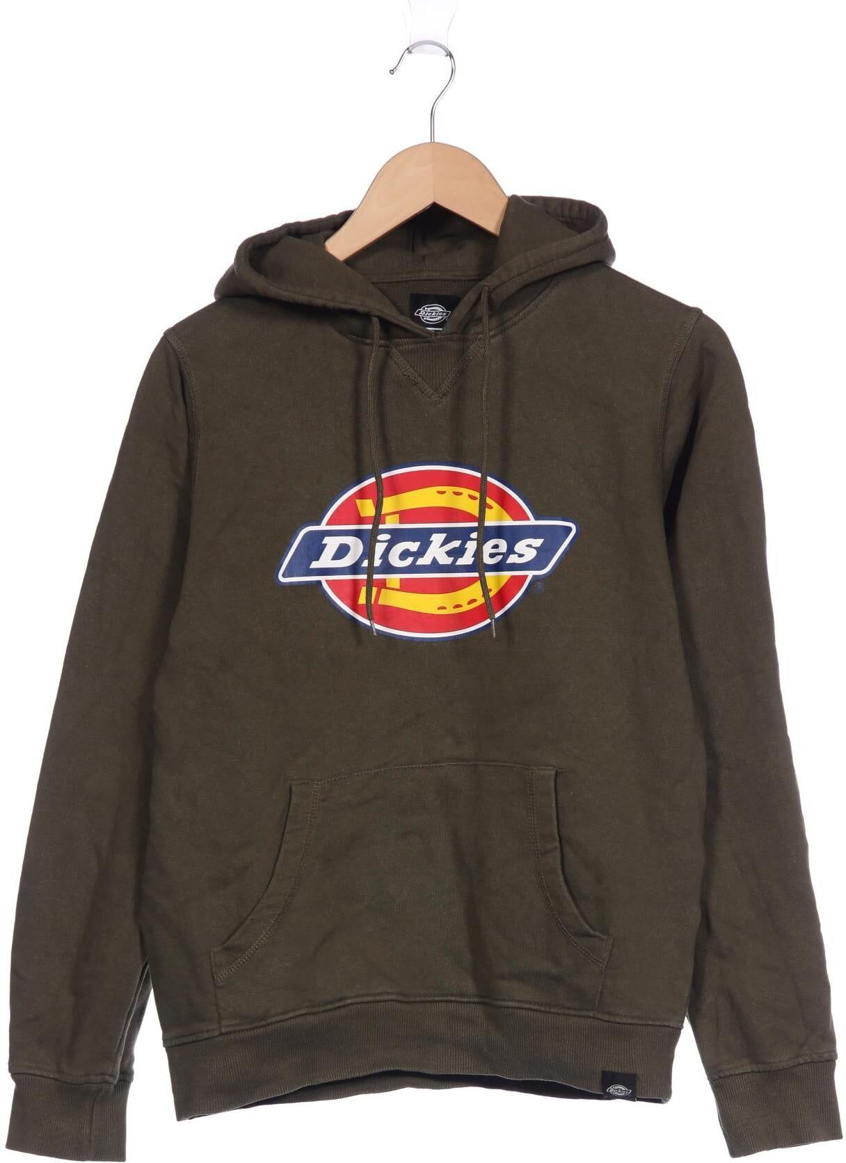 Dickies Damen Kapuzenpullover, Grün, Gr. XS, Baumwolle - Second Hand