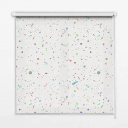 INNENROLLO - Fensterrollo - Rollo - 80x180 cm - Farbflecken