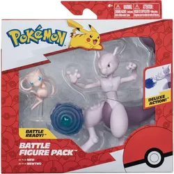 Pokémon Battle Figuren Mewtwo und Mew 2er Set