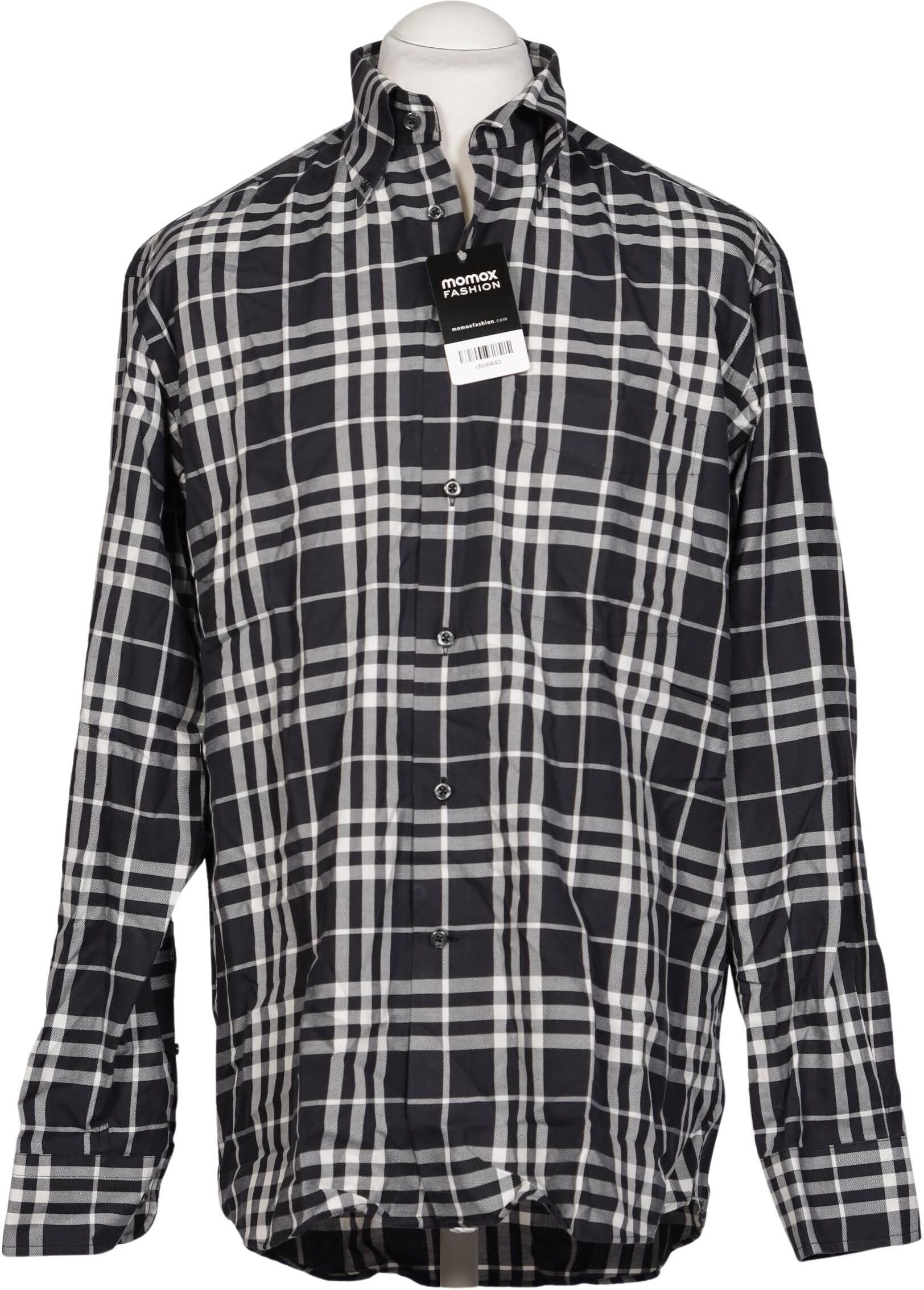 Burberry Herren Hemd, Mehrfarbig, Gr. 39, Baumwolle - Second Hand
