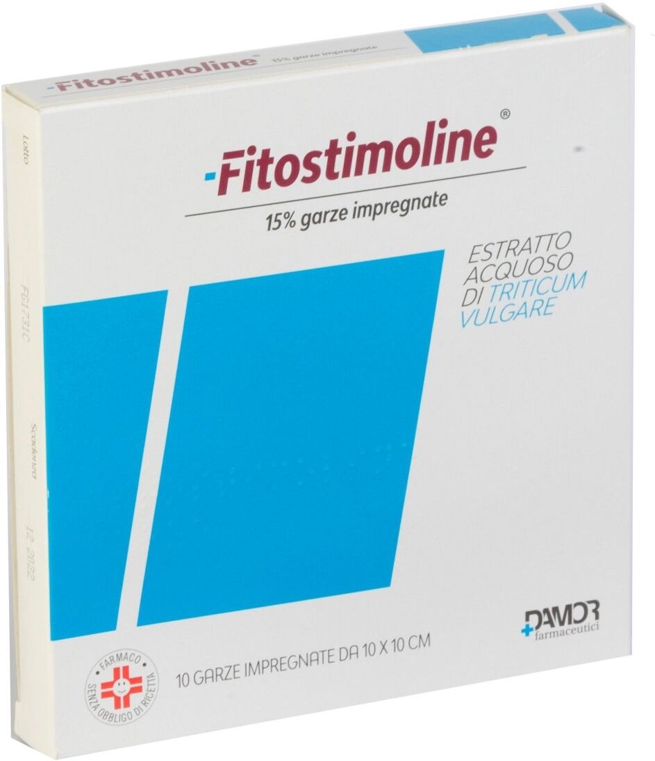 Damor Fitostimoline 15 % 10 garze impregnate crema