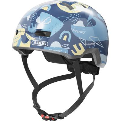 Fahrradhelm ABUS "Skurb Kid" Gr. S, blau, Helme, S Kopfumfang: 45cm - 50cm
