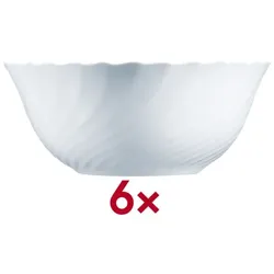 Arcoroc Salatschale »Trianon White« 24 cm weiß, 24x10x24 cm
