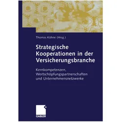 Strategische Kooperationen in der Versicherungsbranche, Fachbücher von Thomas Köhne