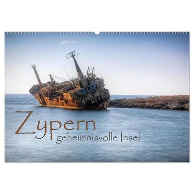 Zypern Geheimnisvolle Insel (Wandkalender 2026 DIN A2 quer), CALVENDO Monatskalender