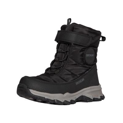 Stiefel SKOGAN "SKOGAN Stiefel Textil", Mädchen, Gr. 32, schwarz, Textil, Schuhe Stiefel