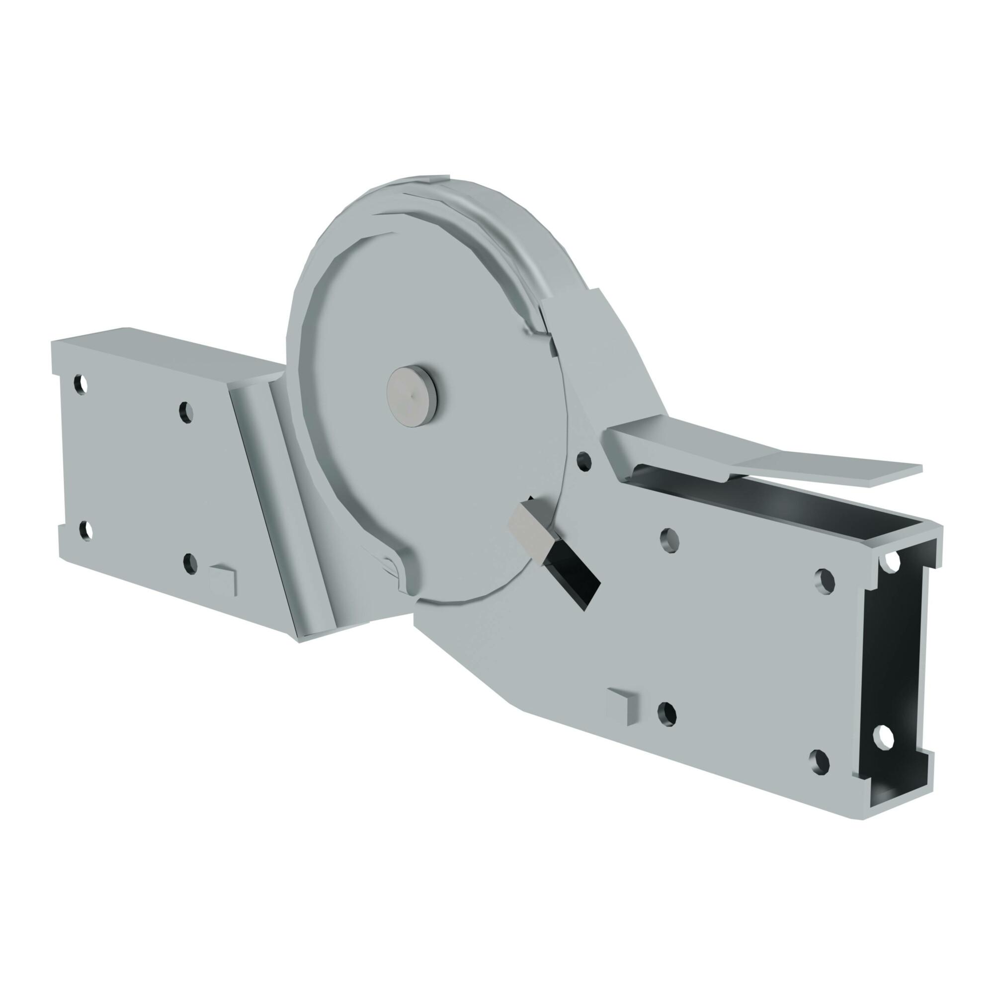 MUNK Automatik-Stahlscharnier Vielzweckleiter Mittelscharnier (019475)