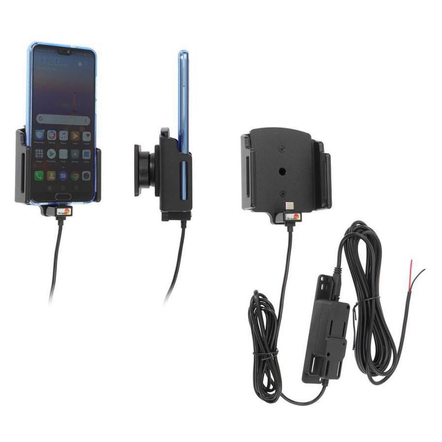 Brodit Halter Universal aktiv USB Type-C (Breite 70-83 mm / Dicke 2-10 mm) Molex (727203)