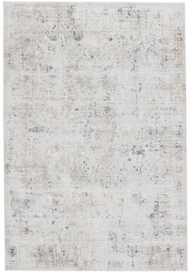 Juniper Home Irena Abstract Light Gray/ Gold Area Rug