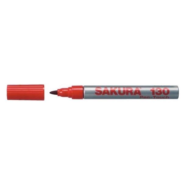 Sakura Permanent-Marker Pen-touch 130, 1,2 mm, rot (SAKURA13019)