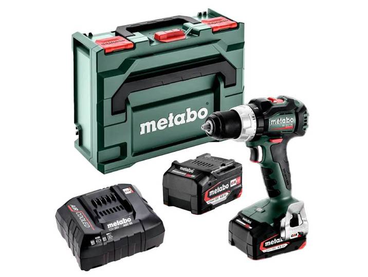 Perceuse visseuse sans fil BS 18 LT BL METABO 602325500 2 x 4Ah 18V LiPower