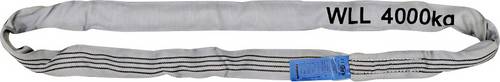 Petex 47204218 Rundschlinge Arbeitslast (WLL)=4 t Grau EN 1492-2 DIN 1492-2