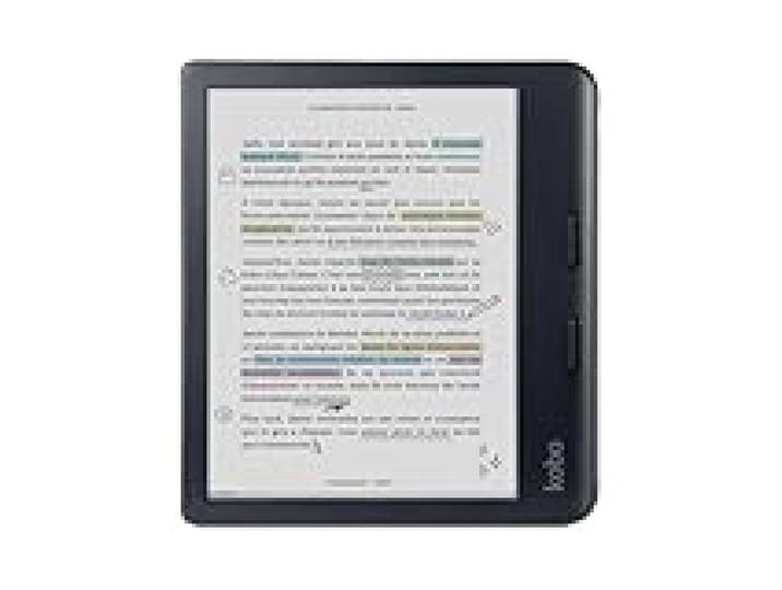 Kobo Libra Colour Black Liseuse eBook Couleur Écran Couleur E Ink Kaleido™ 3 sans Reflets de 7 Option Mode Sombre Étanche Livres Audio 32 Go de Stockage Noir