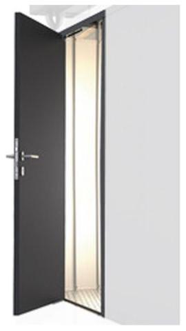 Biohort CasaNova Zusatztür-links-dunkelgrau-metallic
