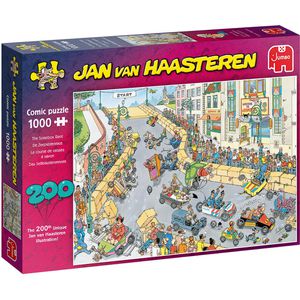 Jumbo Puzzle Jan van Haasteren Seifenkistenrennen, 1000 Teile, ab 12 Jahre