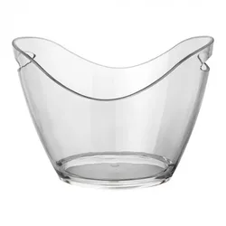 Vin Bouquet Weinkühler | Polystyrol | Transparent | Oval | 265x260x350(h)mm.