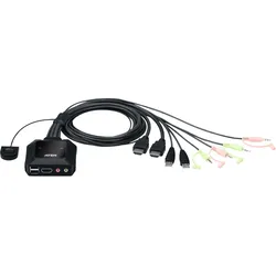 ATEN CS22H - KVM-/Audio-/USB-Switch